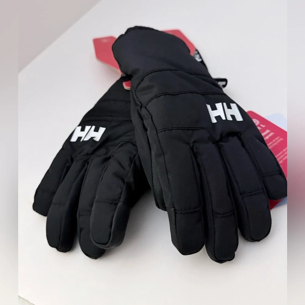 HELLY HANSEN || JR. Swift HT Black Insulated Gloves. Sz. S- 10(Junior)